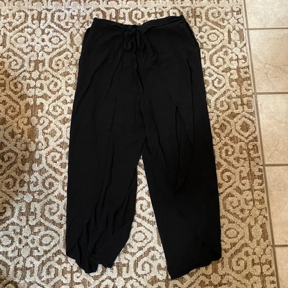 Forever 21 Black, Slit Pants